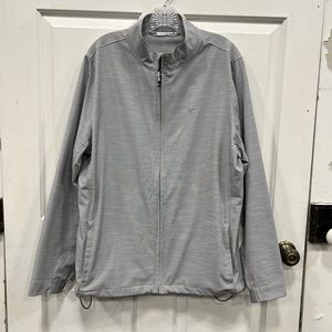 TravisMathew lightweight gray golf jacket Size Large